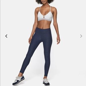 Outdoor Voices Navy 7/8 Warmup Leggings